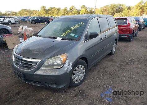 2008 Honda Odyssey Lx from USA, damaged, VIN 5FNRL38238B001761
